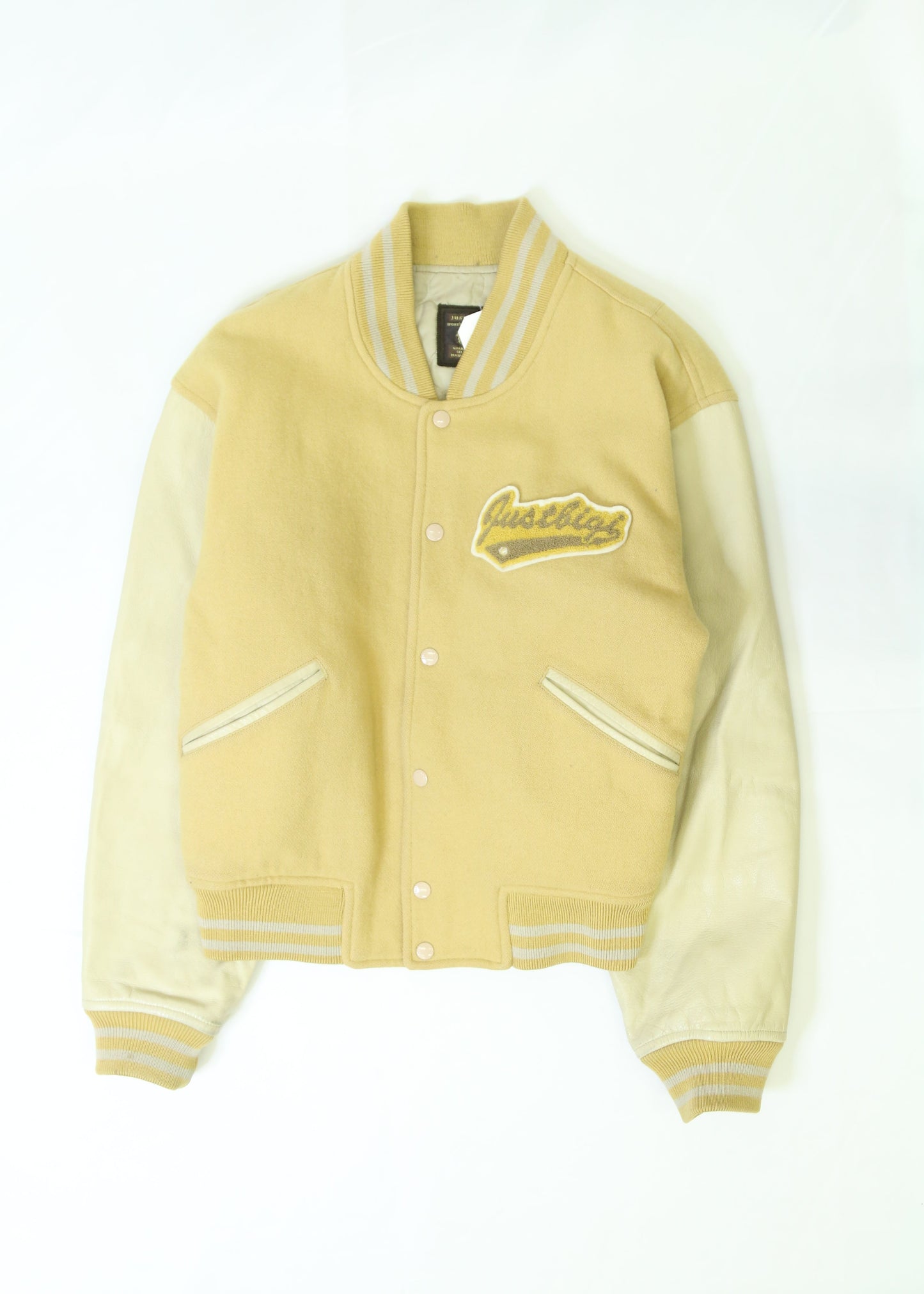 Men's Just Bigi Varsity Jacket Size Large