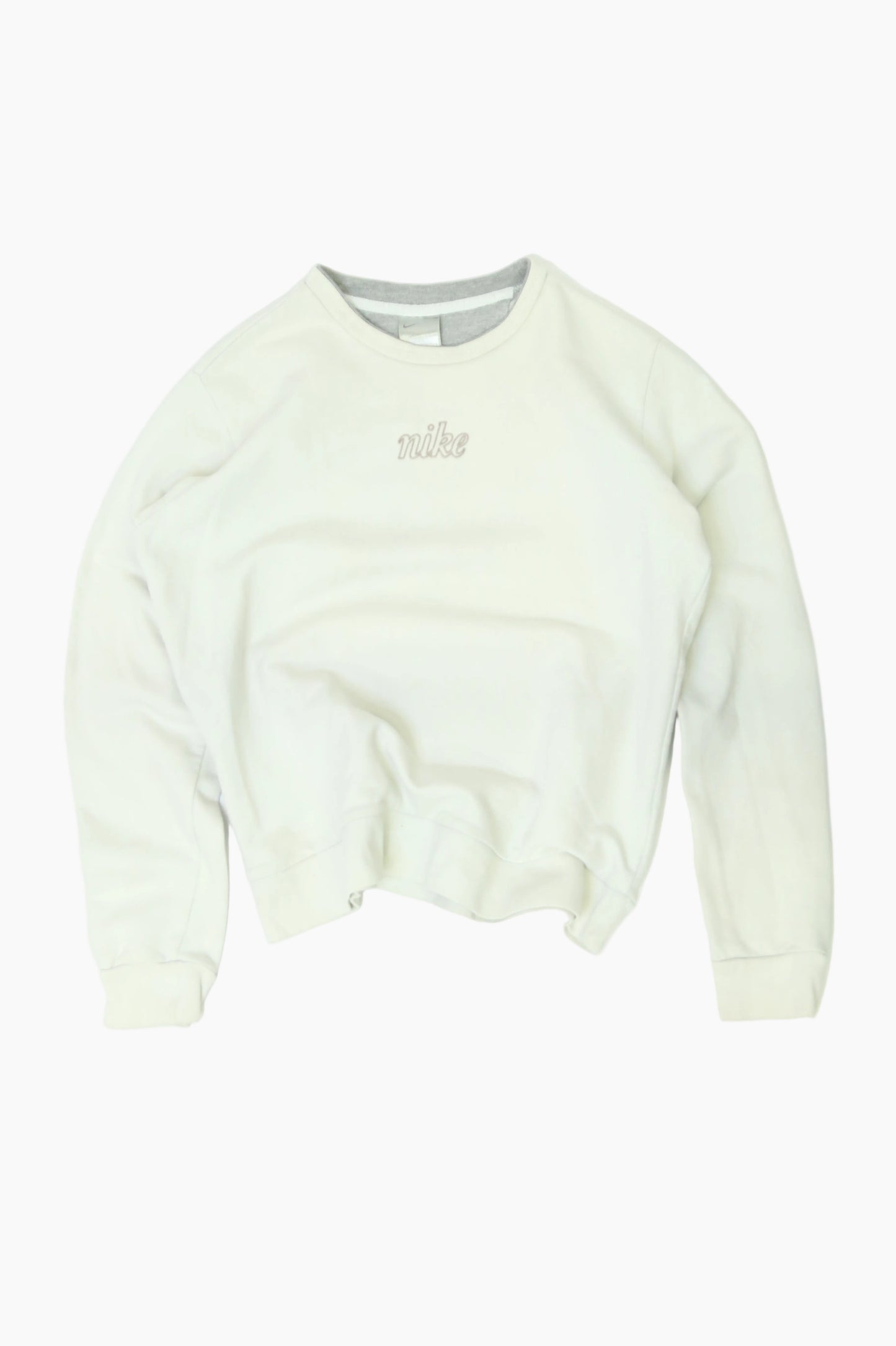 Women's Nike Cropped Crewneck Sweatshirt Size Small