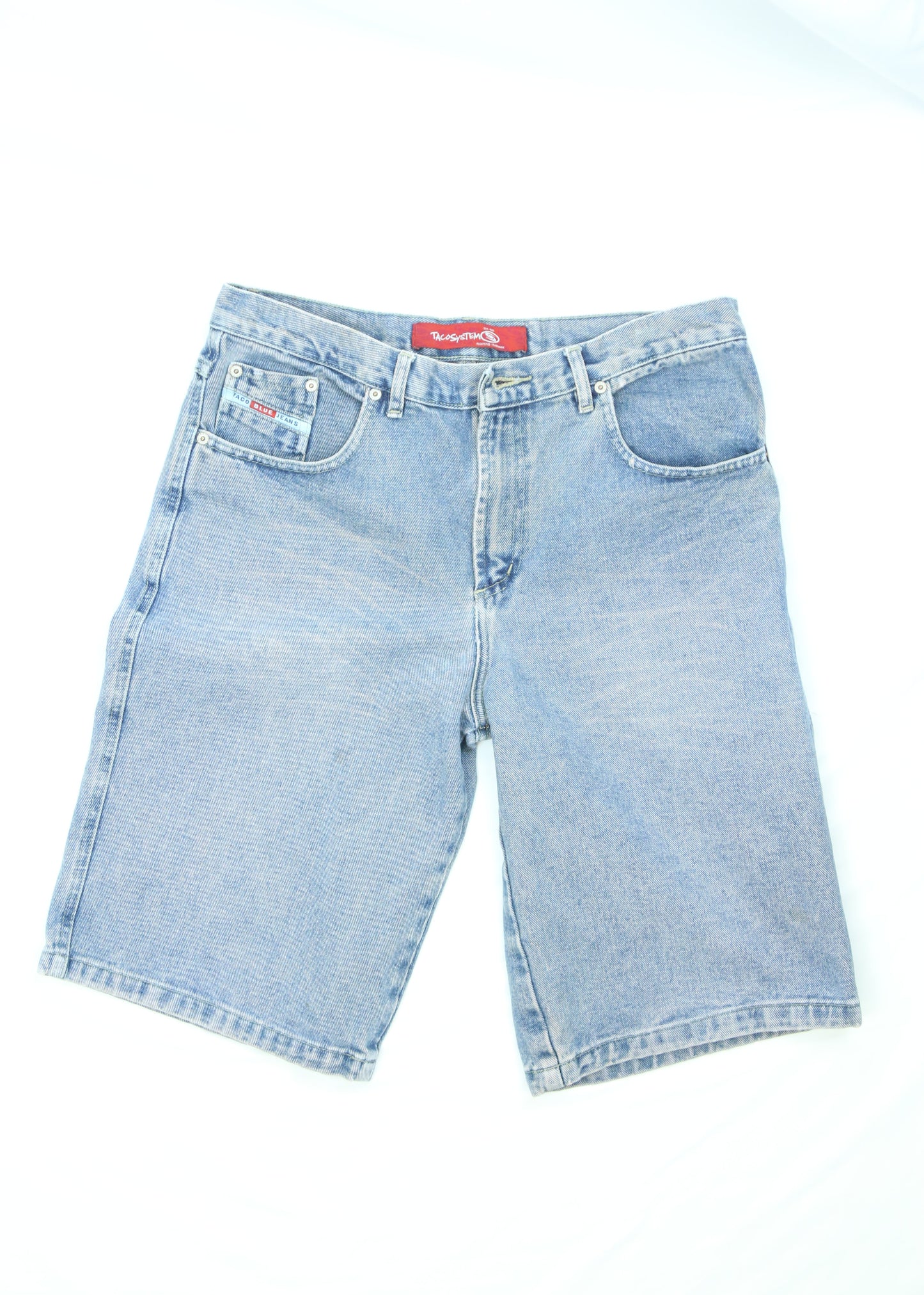 Men's Blue Taco Jeans Jorts Size 34"