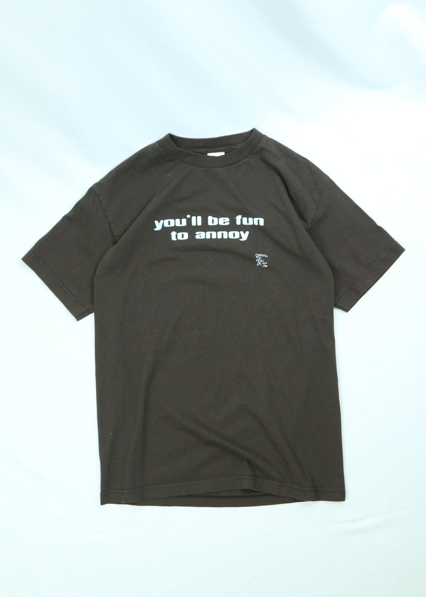 Men's "You'll be fun to annoy" Grimm T-Shirt Size Medium