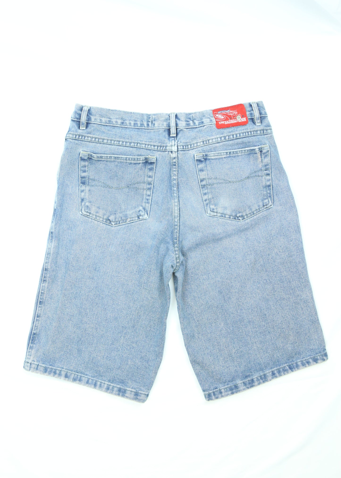 Men's Blue Taco Jeans Jorts Size 34"