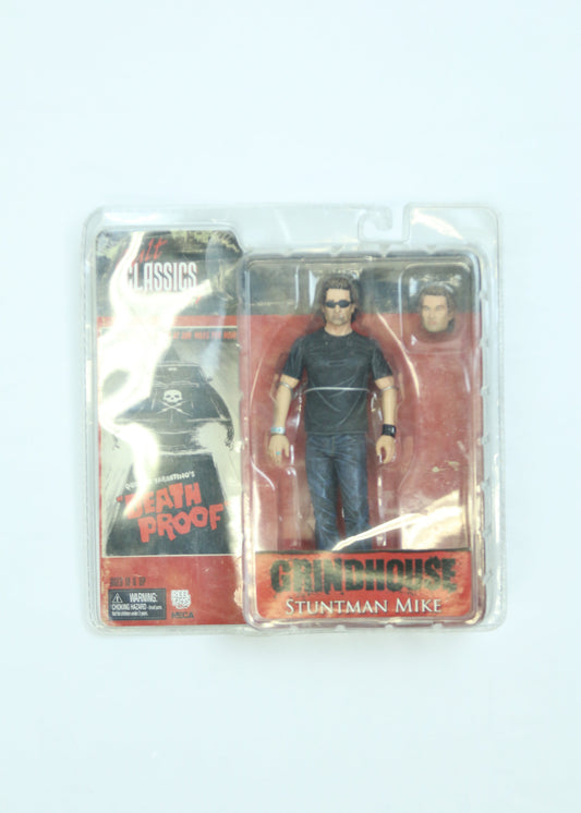 "NECA Cult Classics Series 7 Grindhouse Stuntman Mike" action figure.