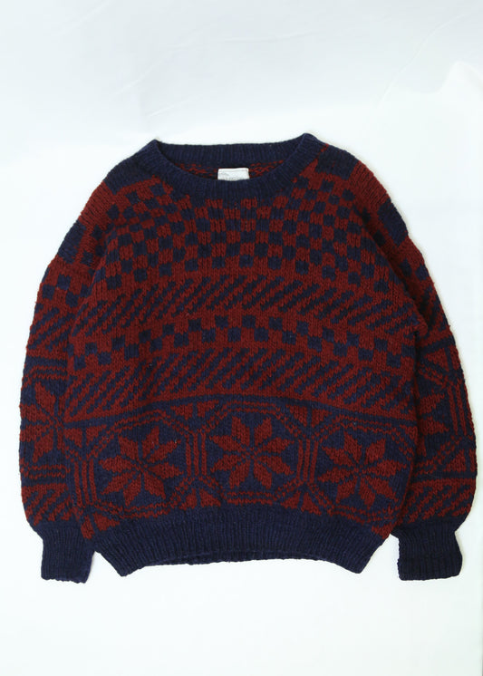 Men's Merino Knit Sweater Size Large