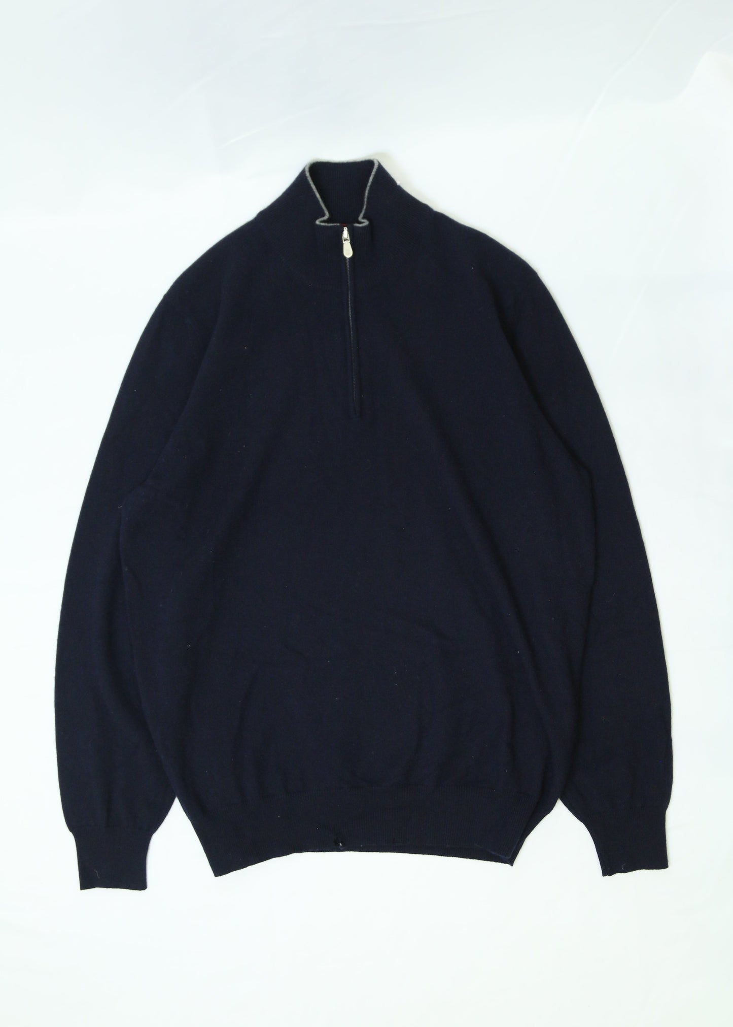 Men's Brunello Cucinelli Quarter Zip Size Large