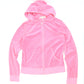 Women's Vintage Juicy Couture Velour Track Jacket Hoodie Size Large