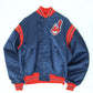 Men's Vintage Cleveland Indians Starter Bomber Jacket Size XL