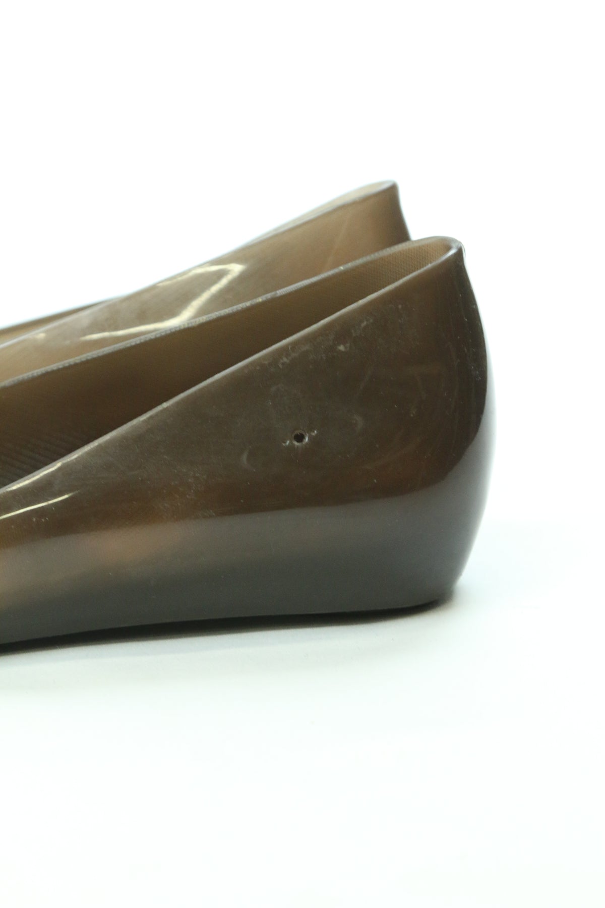 Women's Vivienne Westwood x Melissa Anglomania Grown Jelly Flats Size 9
