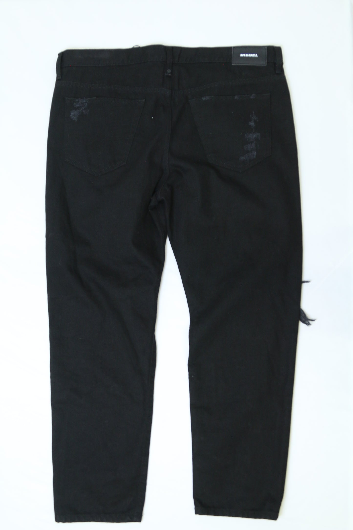 Men's Diesel Mharky Slim-Skinny Dark Denim Jeans Size 36"