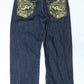 Men's Vintage Rocawear Baggy Denim Jeans Size 34"