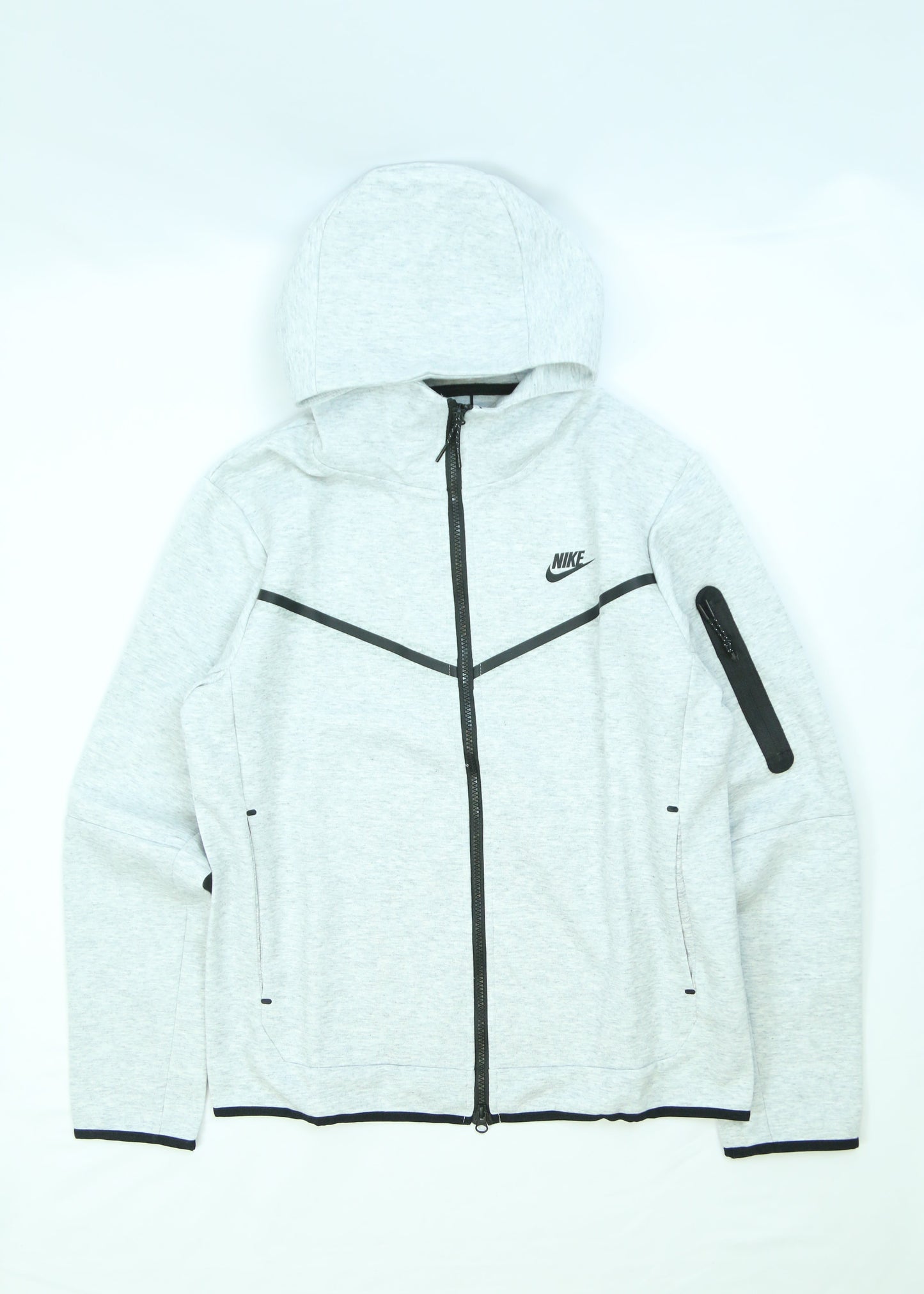 Men's Grey Nike Zip-Up Size Large