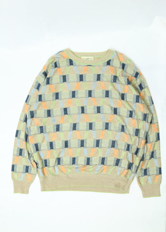 Men's Vintage 1990s Travel Smith Pullover Sweater Size XL