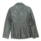 Women's Dark Brown Frenchi Leather Jacket Size Medium