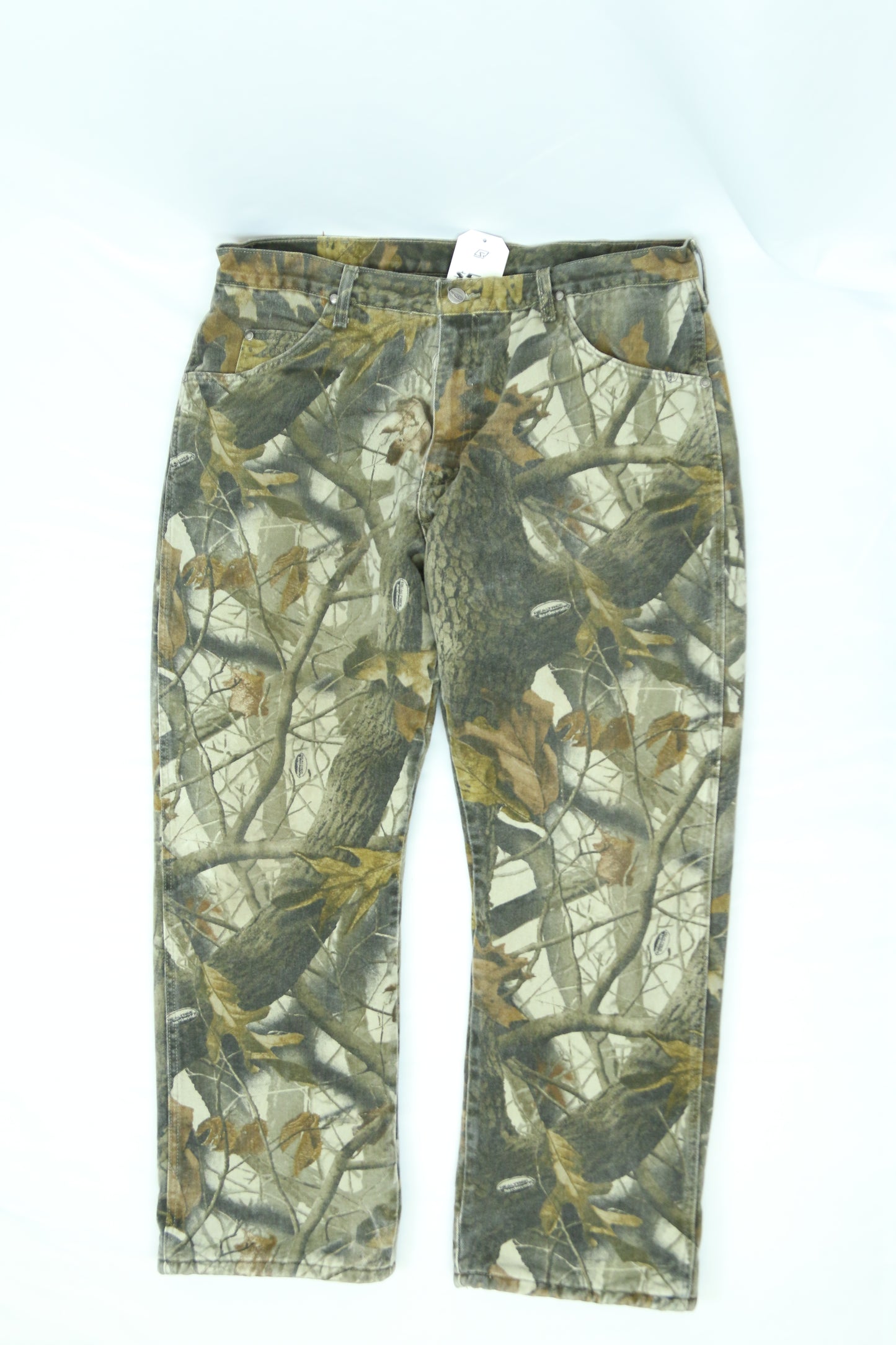 Men's Vintage Wrangler Realtree Camouflage Pants Size 38"