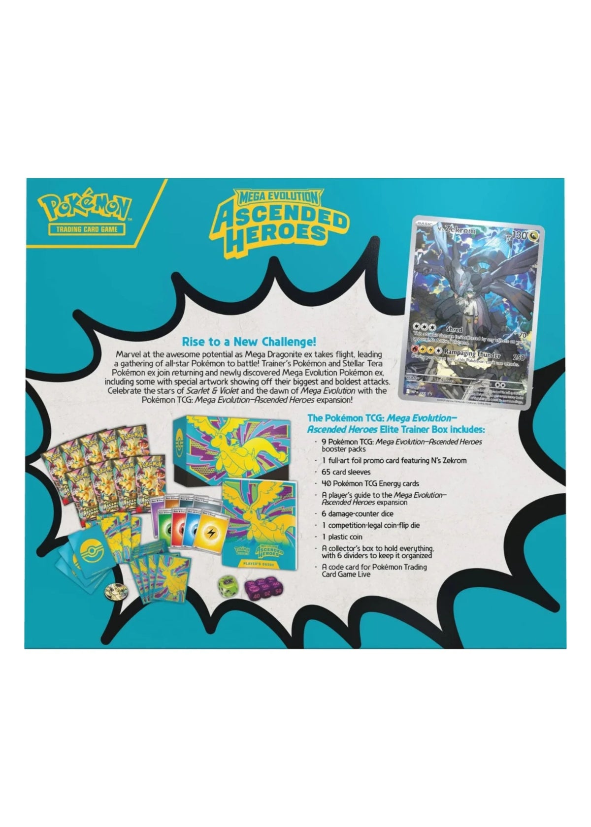 Pokemon TCG Ascended Heroes Elite Trainer Box Back