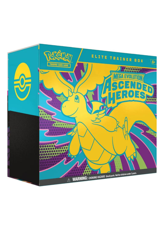 Pokemon TCG Ascended Heroes Elite Trainer Box Front