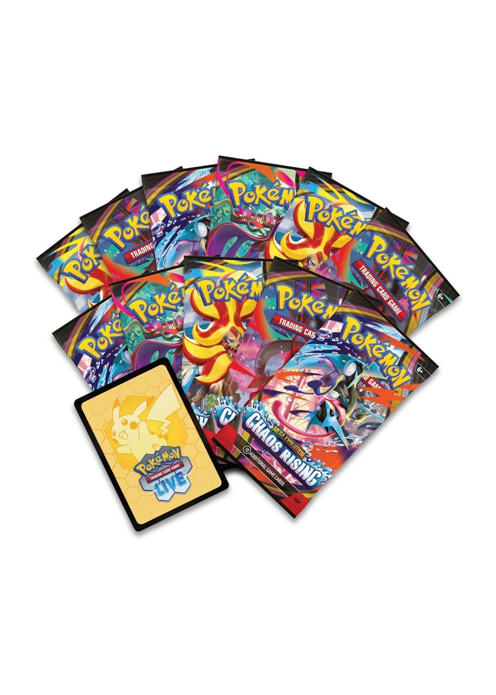 Pokemon TCG Chaos Rising Pokemon Center ETB Packs