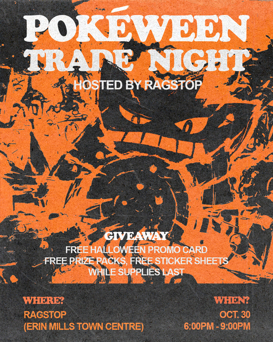 Pokémon Trade Night Event - Friday October 30, 2026 (FREE ADMISSION)