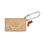 Women's Coach Leather Wristlet (Multicolor)