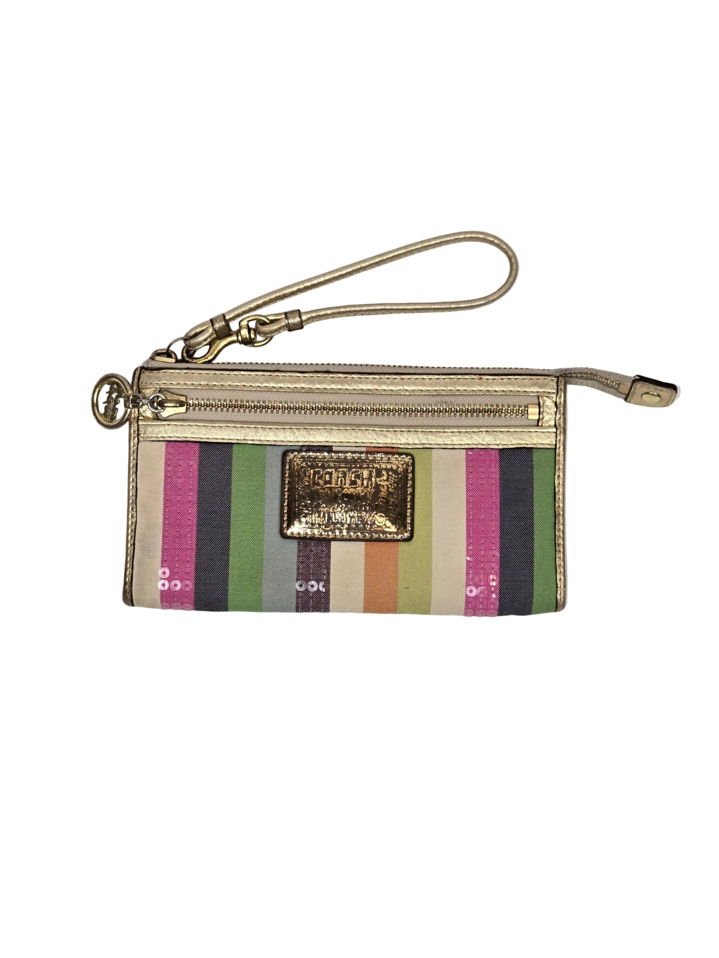 Women's Coach Wristlet (Multicolor)