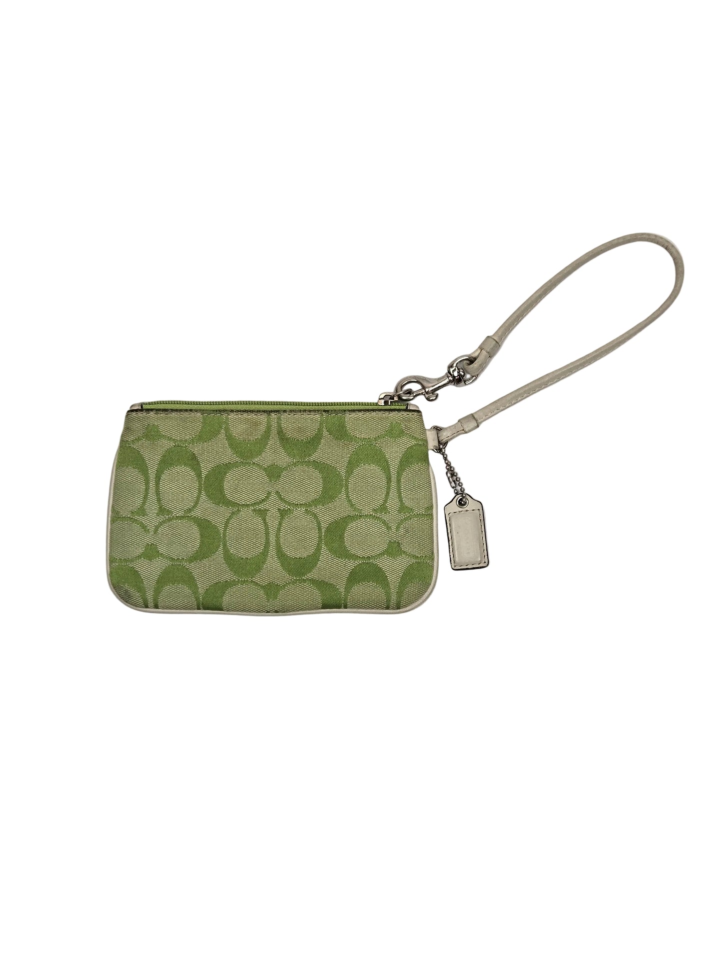 Women's Coach Wristlet (Green)