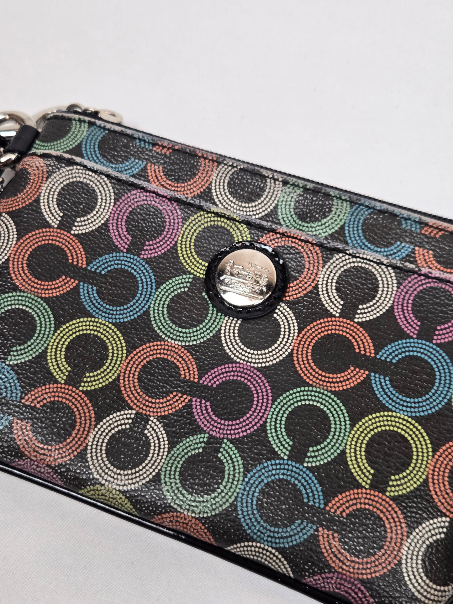 Women's Coach Wristlet (Multicolor)