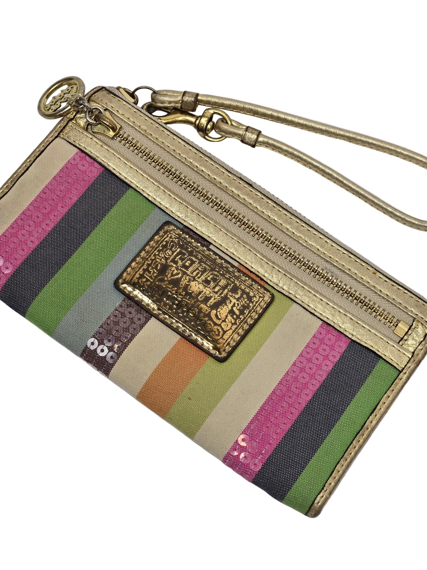 Women's Coach Wristlet (Multicolor)