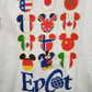 Mens Mickey Mouse Epcot T-Shirt Size Small