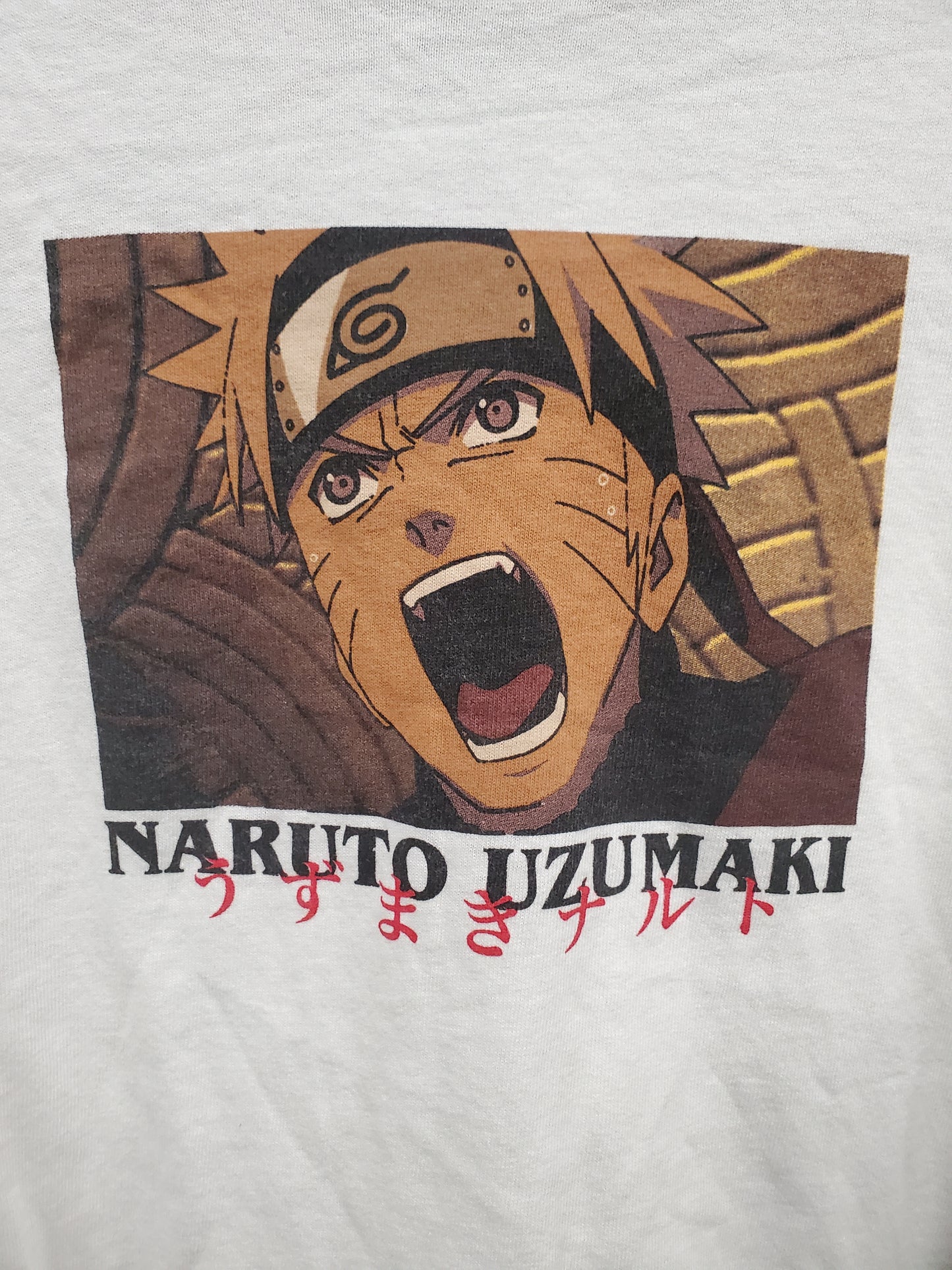 Mens Naruto Long Sleeve Shirt Size XL