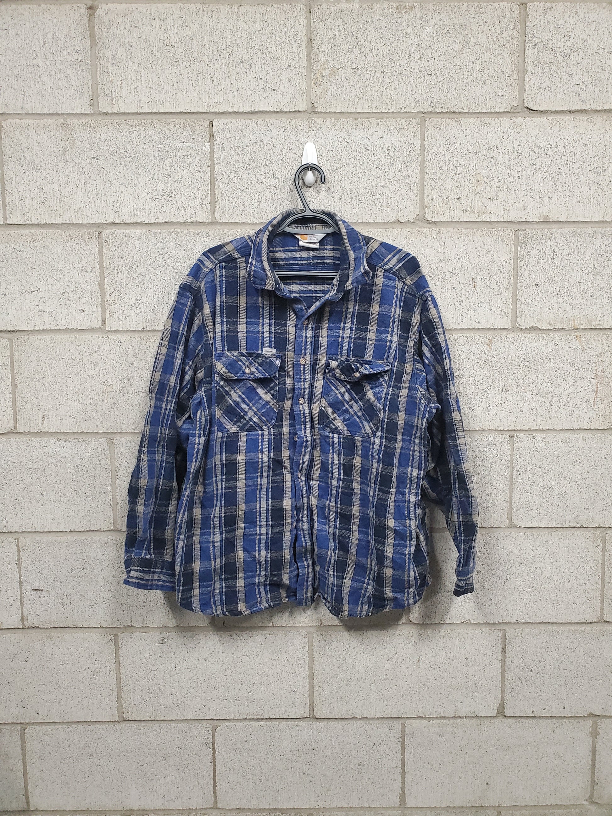 Mens Carhartt Button Up Fits XL