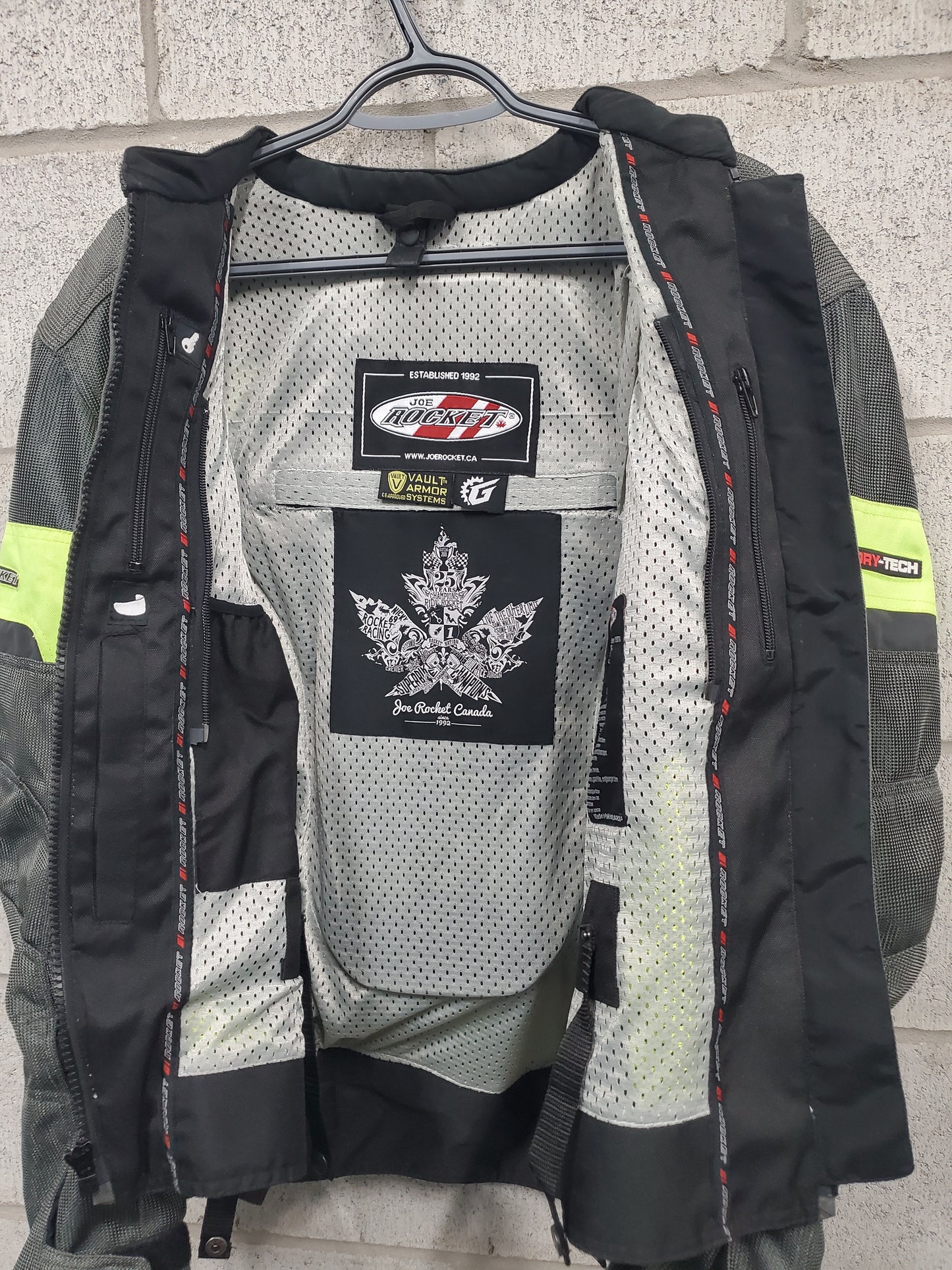 Mens Joe Rocket Motorcycle Jacket Fits XL