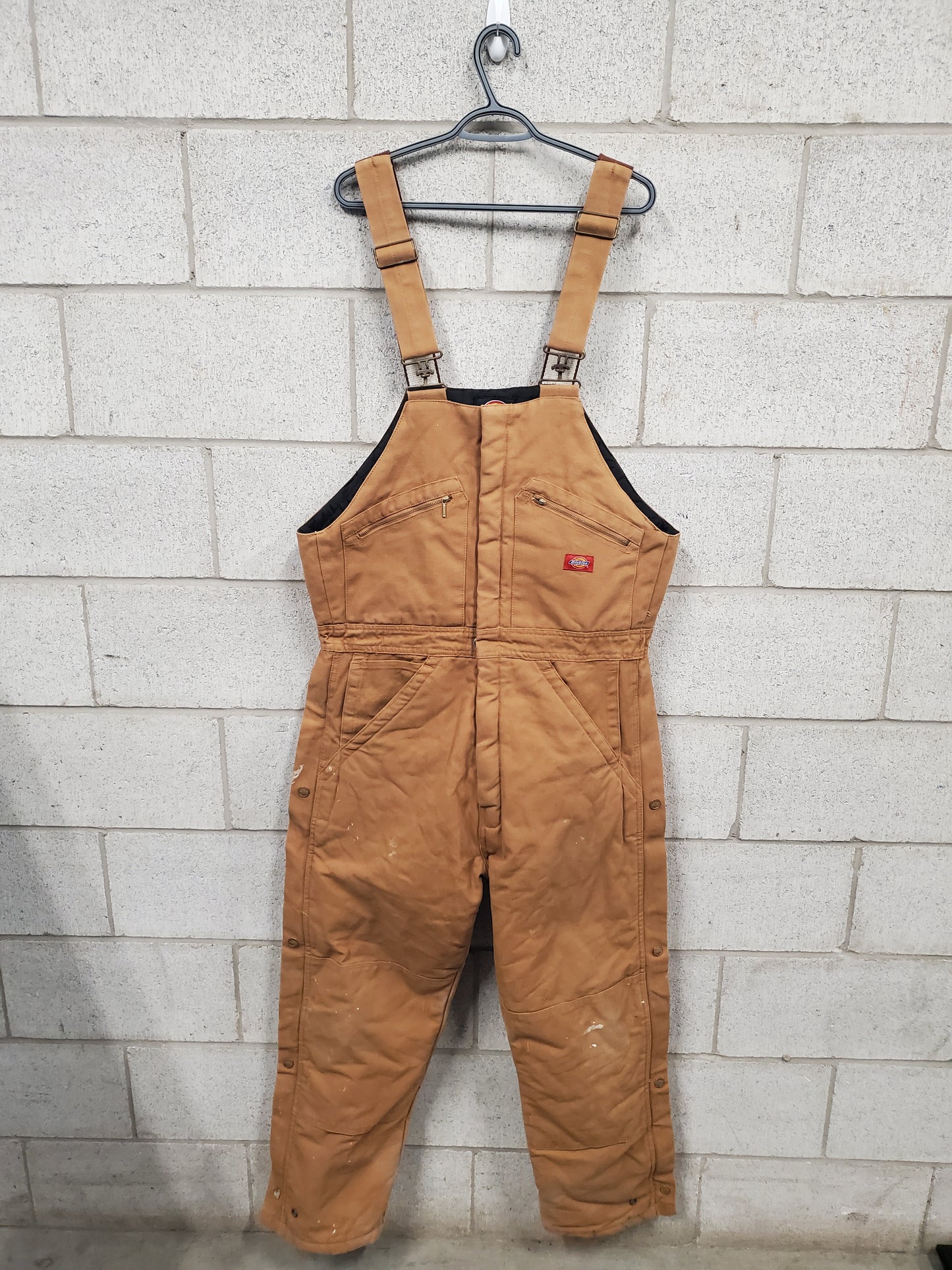 Mens Dickies Overalls Size Large 38"-40"x31"