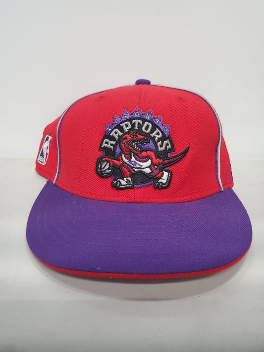 Mens Vintage Toronto Raptors Reebok Fitted Size 7 1/8