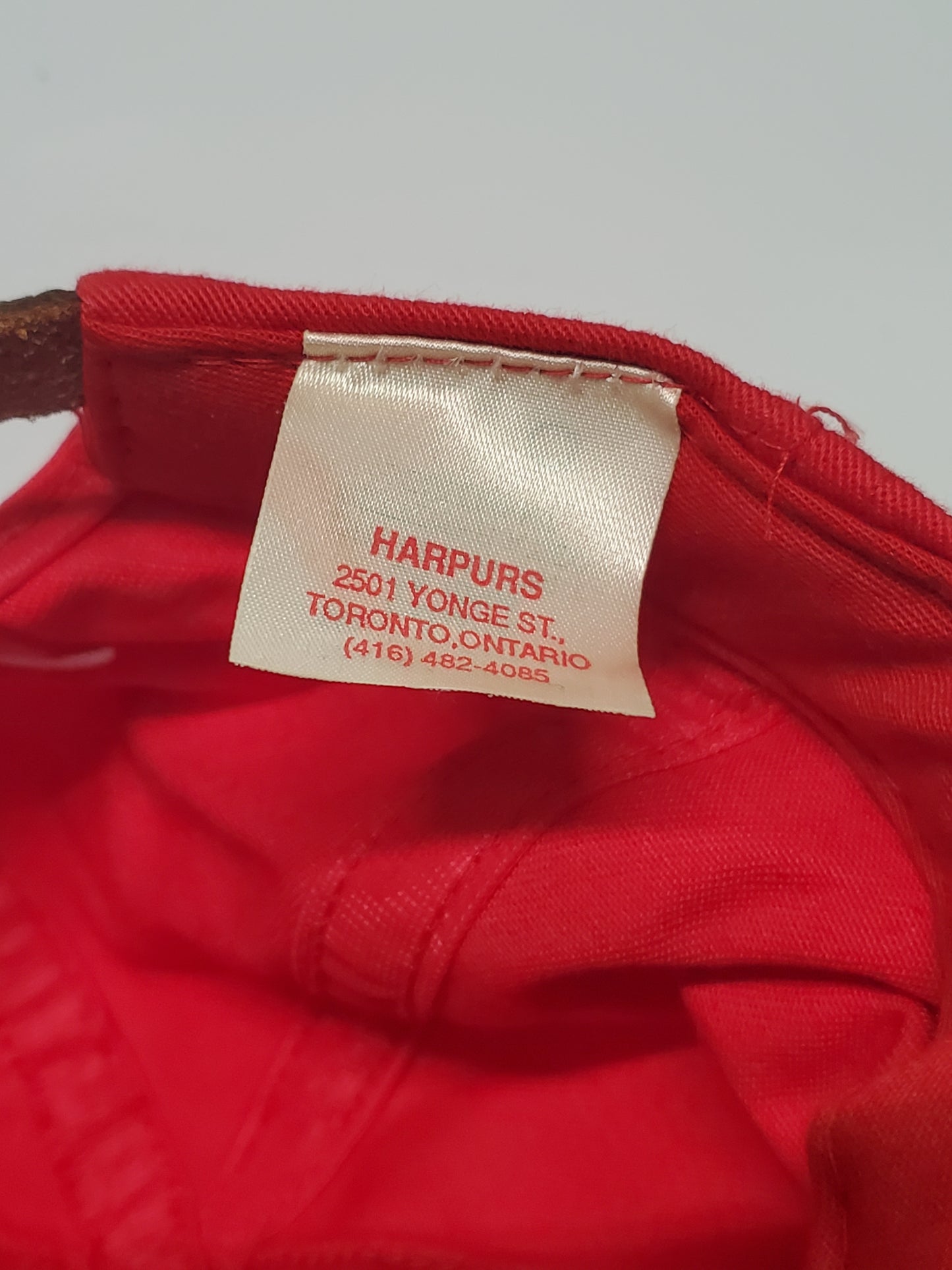 Mens Vintage Barenaked Strapback Hat