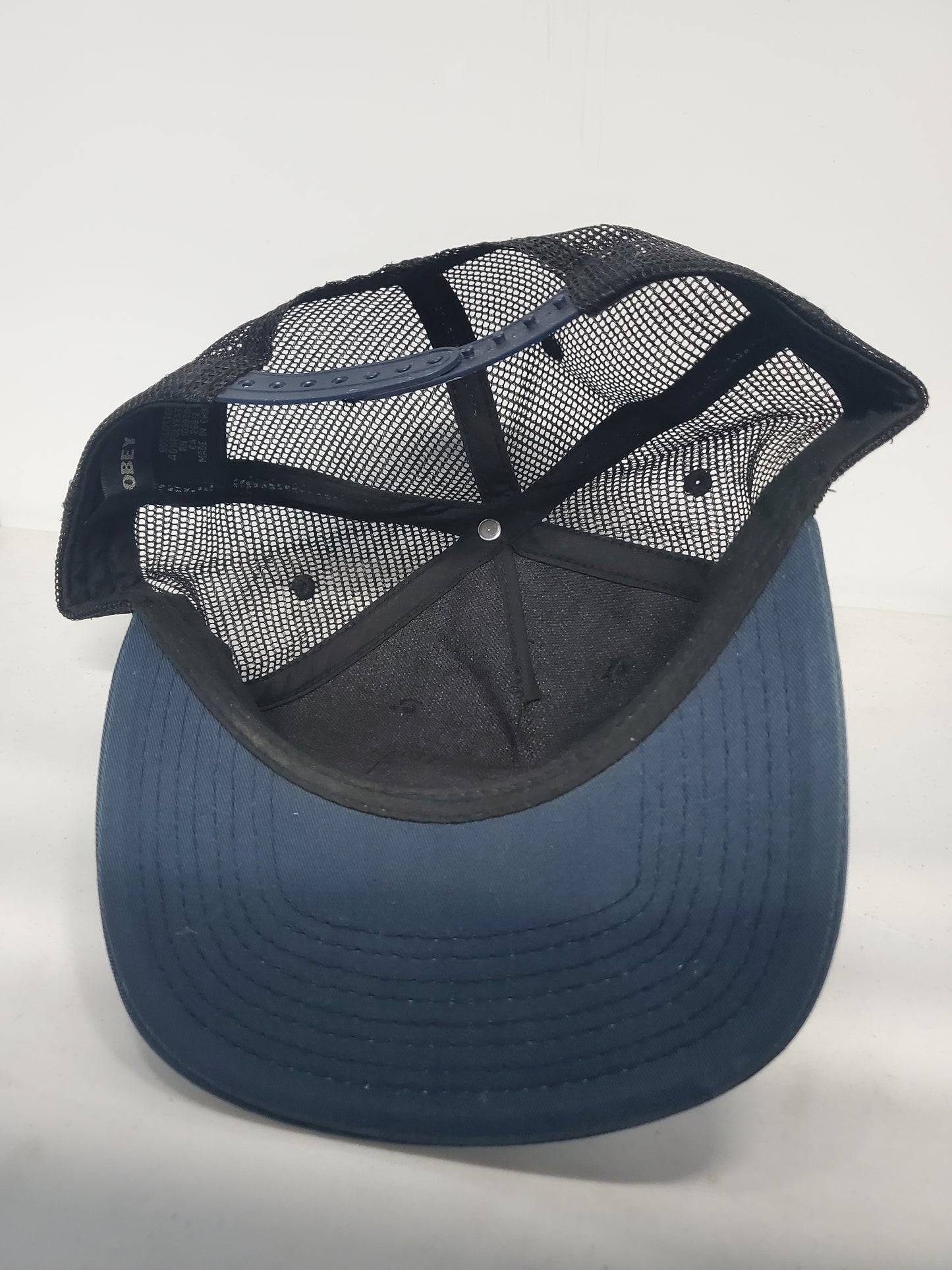 Mens Obey Trucker Hat Snapback