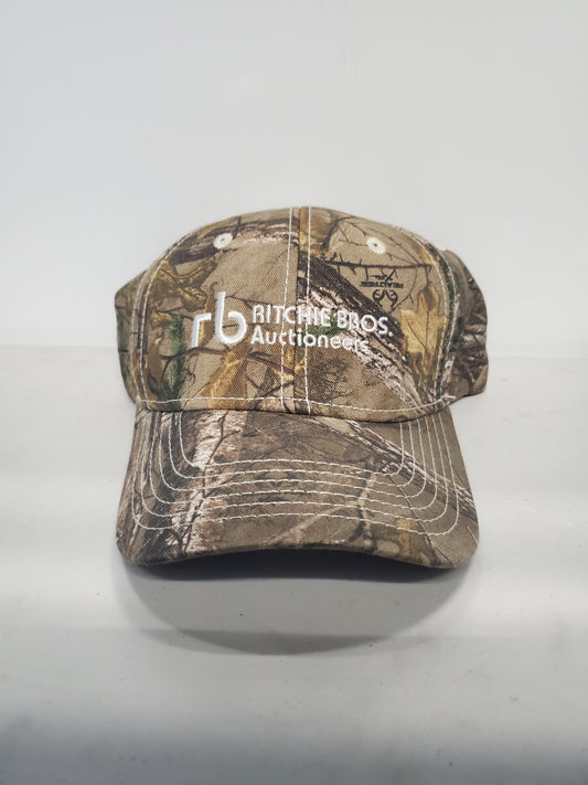 Mens Camoflauge Velcroback Hat