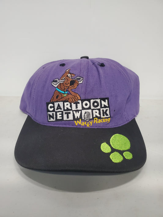 Mens Vintage Cartoon Network Racing Snapback Hat