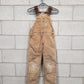 Kids Carhartt Overalls Size Medium (10-12)