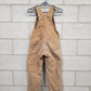 Kids Carhartt Overalls Size Medium (10-12)