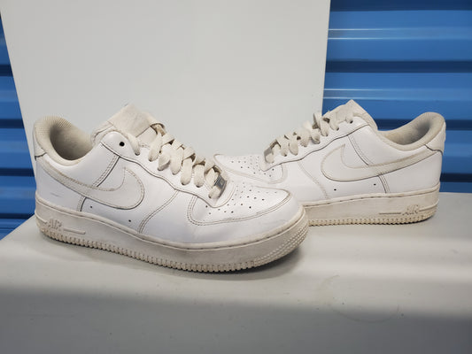 Womens Nike Air Force 1 Low White Size 9US