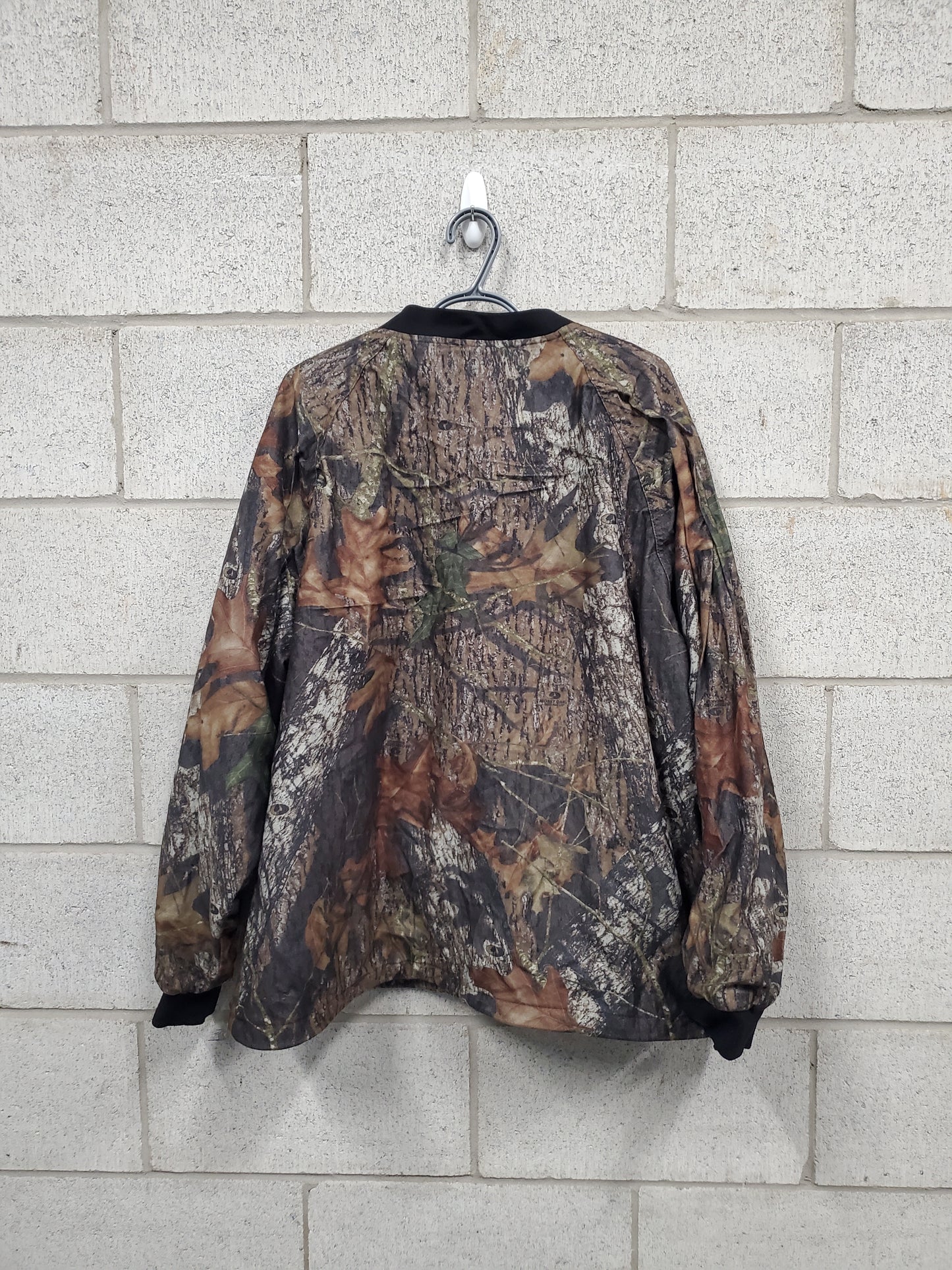 Mens Realtree Pattern Style Button Up Jacket Size XL