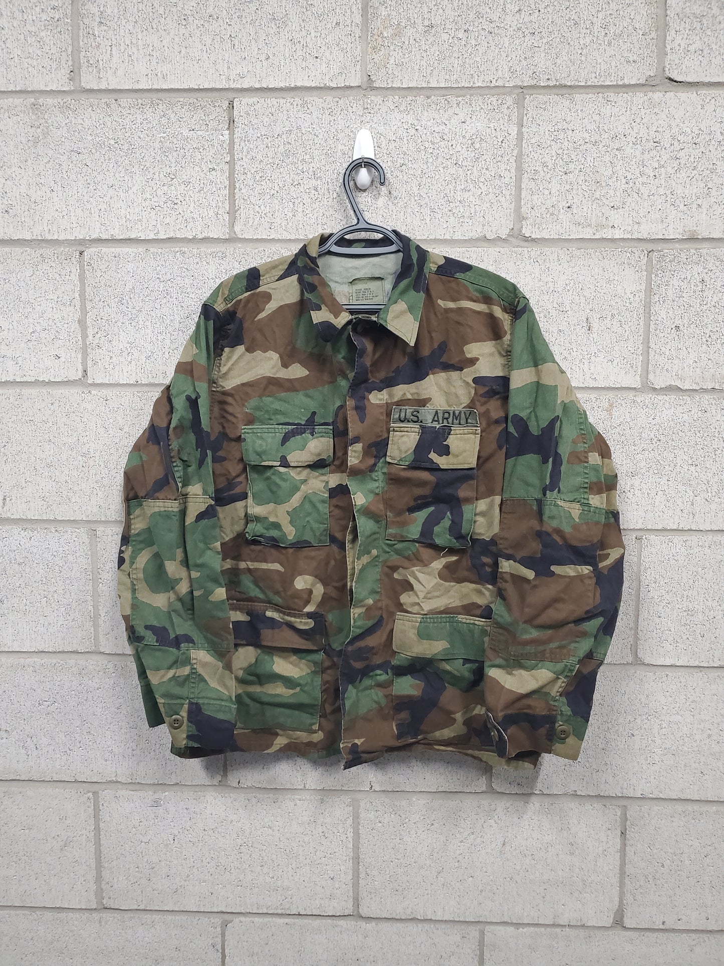 Mens U.S Navy Military Camoflauge Jacket Size Medium