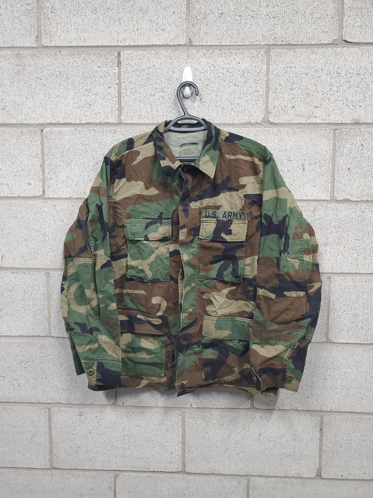 Mens U.S Navy Military Camoflauge Jacket Size Medium
