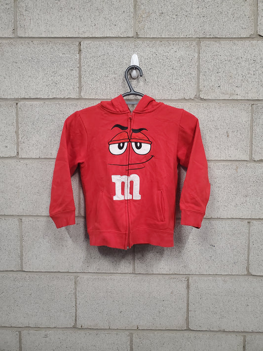 Kids M&M's Hoodie Size Medium