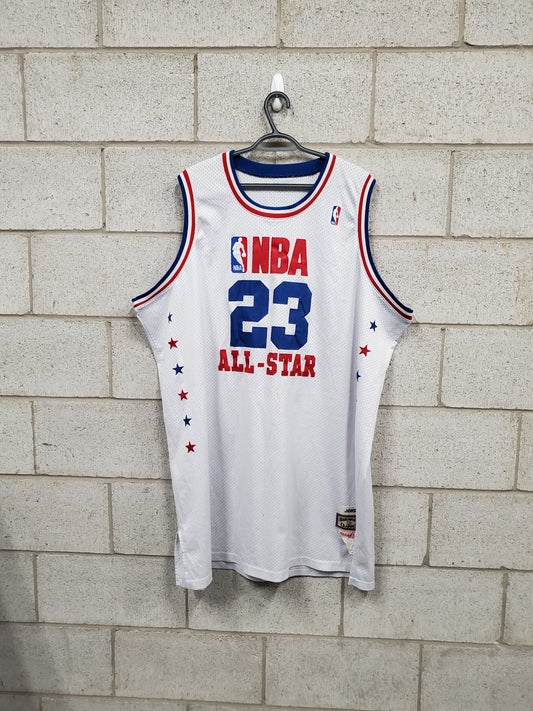 Mens Michael Jordan Mitchell & Ness All Star Jersey Size 58