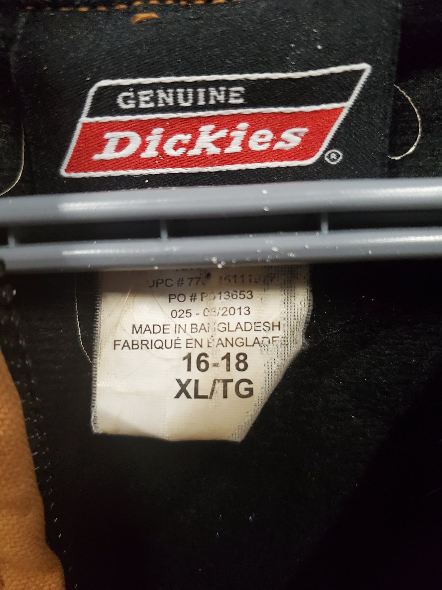 Kids Dickies Work Wear Jacket Size XL 16-18