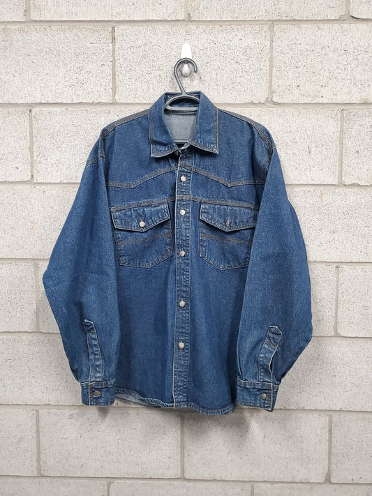 Mens Vintage Calvin Klein Chore Coat Jacket Fits XL
