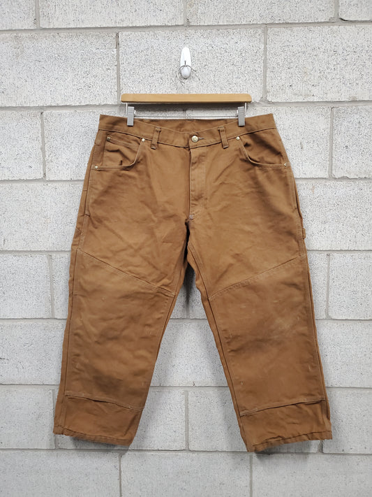 Mens Tough Duck Carpenter Pants Size 38"x26"