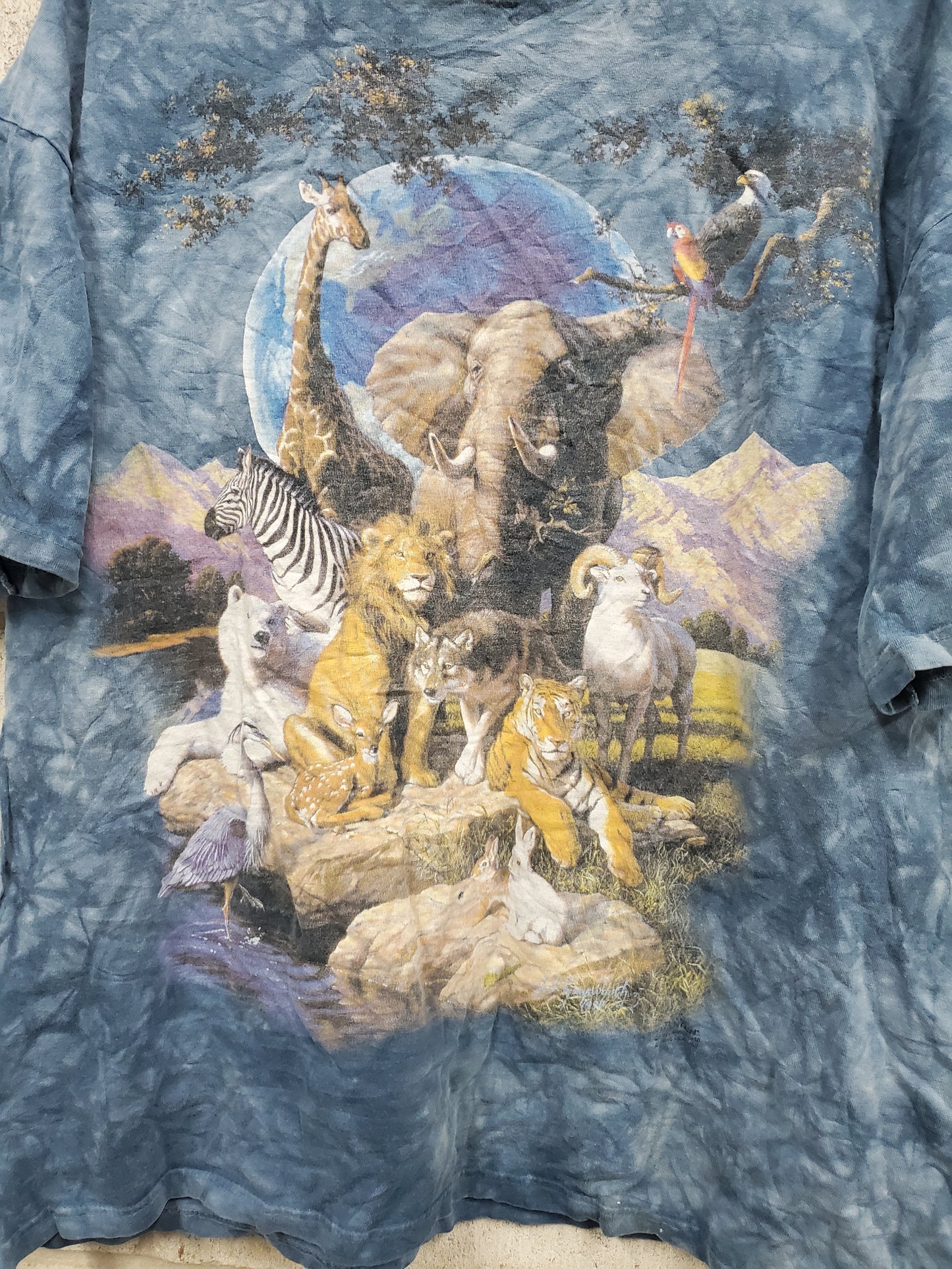 Mens Animal Kingdom T-Shirt Size XL
