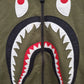 Mens Bape 1st Camo Shark Bomber Jacket Size Medium