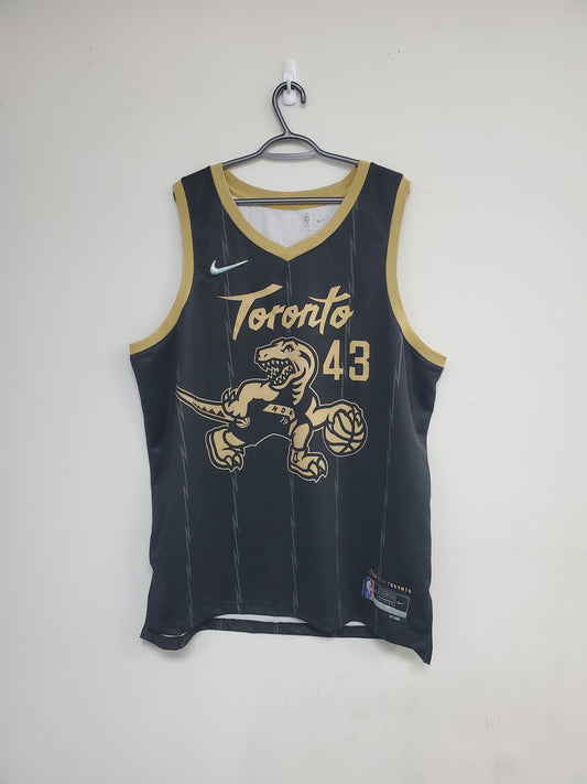 Mens Pascal Siakam Raptors Nike City Edition Jersey Size XXL